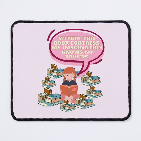 Item preview, Within this book fortress, my imagination knows no bounds. designed and sold by ioankoll213.