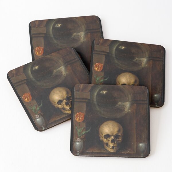 Item preview, Vanitas Still Life - Vintage Netherlands Painting designed and sold by HistorySimple.
