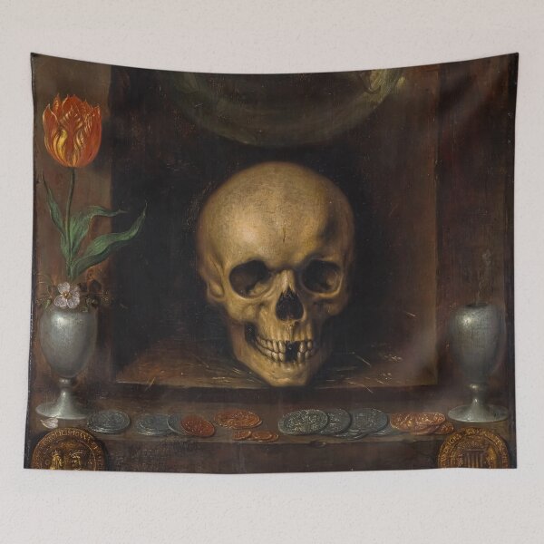 Item preview, Vanitas Still Life - Vintage Netherlands Painting designed and sold by HistorySimple.