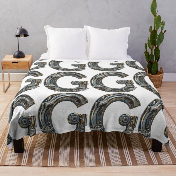 MECHANIX LETTER G Throw Blanket