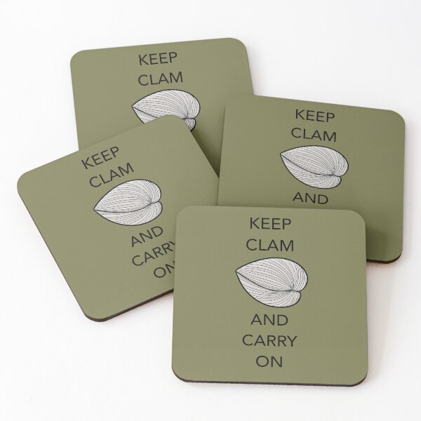 Item preview, Keep Clam And Carry On designed and sold by YourVagesty.