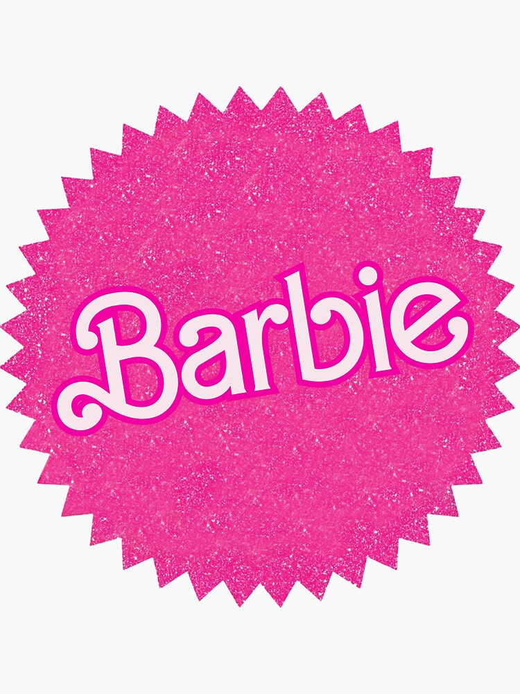 Diseño de película de Barbie | Pegatina
