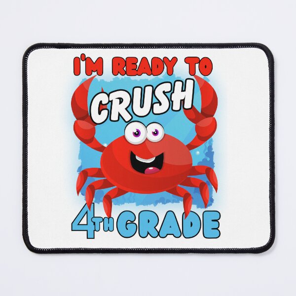 Item preview, Crush 4th Grade with Hilarious Finesse! Embrace the Fun with a Funny Lobster Twist  -Funny Back To School designed and sold by Sun Sand & Sea Art.