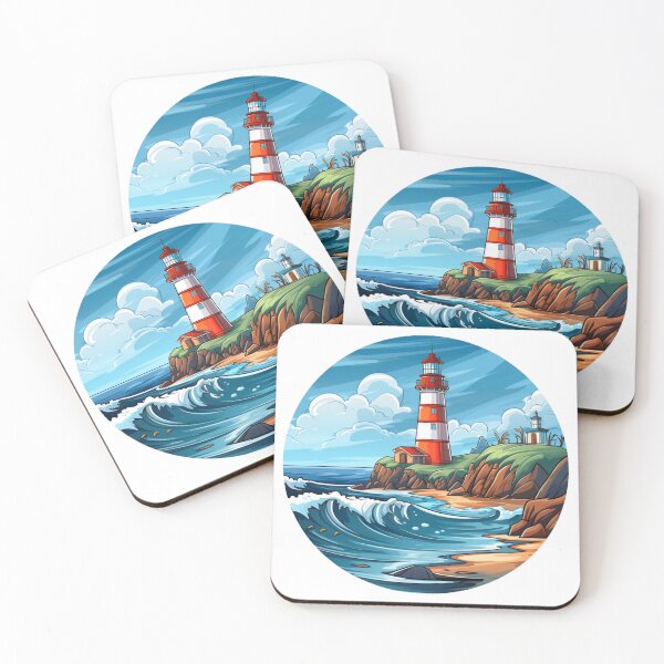 Item preview, Lighthouse Sticker designed and sold by Christina Suzi.