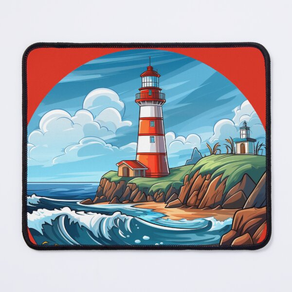 Item preview, Lighthouse Sticker designed and sold by Christina Suzi.