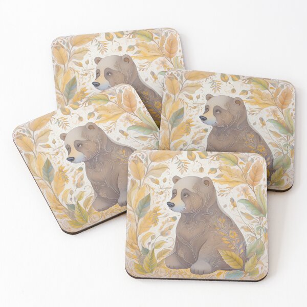 Item preview, Bear drawing  designed and sold by ComicsFactory.
