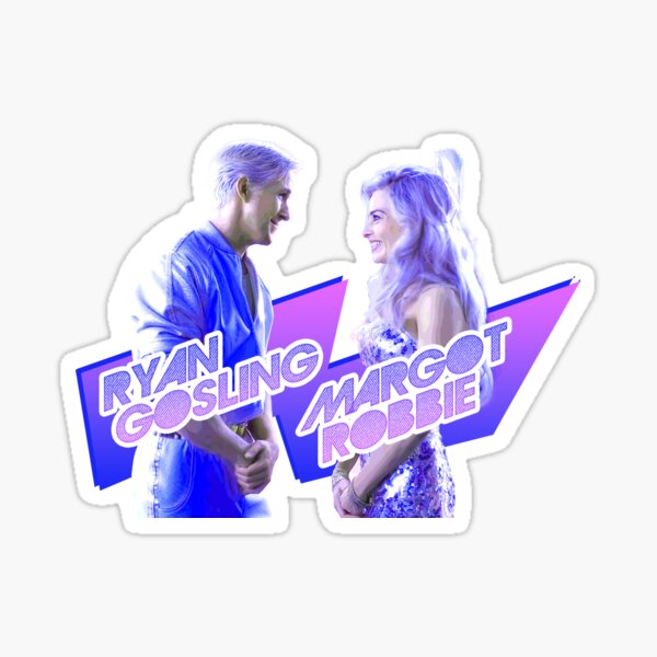 Barbie Movie Barbie & Ken Margot Robbie Ryan Gosling Sticker – Reverie  Goods & Gifts