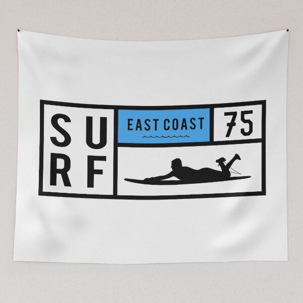 Item preview, Surf East Coast  designed and sold by Nauti & Nice Co.  Coastal Apparel Line.