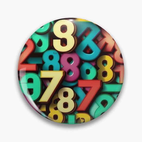 Item preview, Numbers designed and sold by Ellimade.