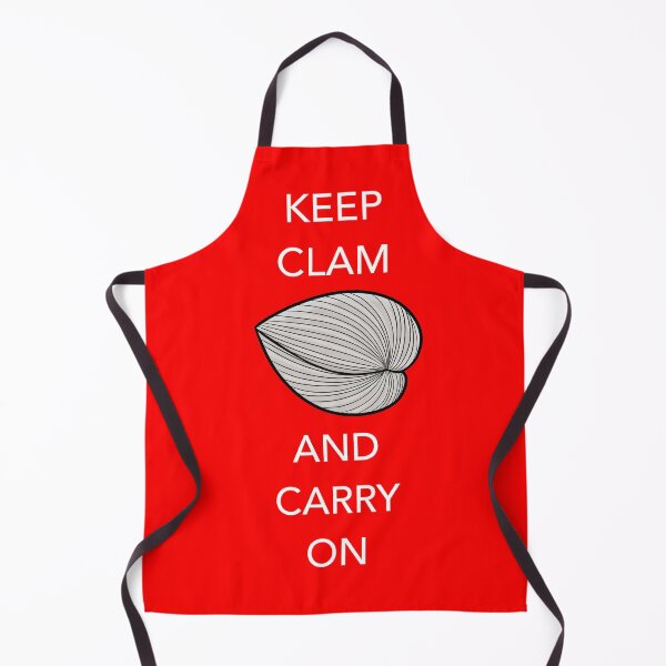 Item preview, Keep Clam And Carry On white designed and sold by YourVagesty.