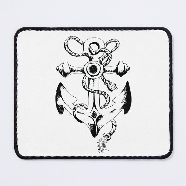 Item preview, Black Anchor  designed and sold by MoovikaStore.
