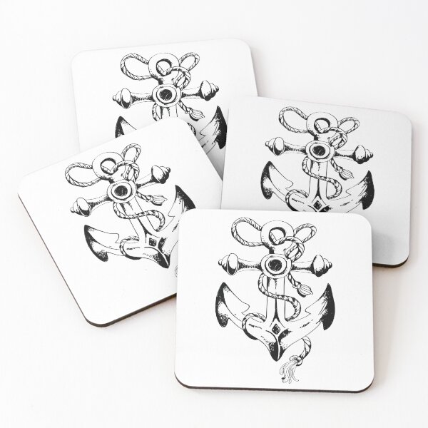 Item preview, Black Anchor  designed and sold by MoovikaStore.