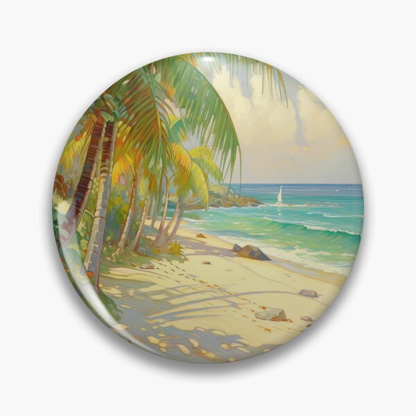 Item preview, Beach A sandy paradise designed and sold by ComicsFactory.