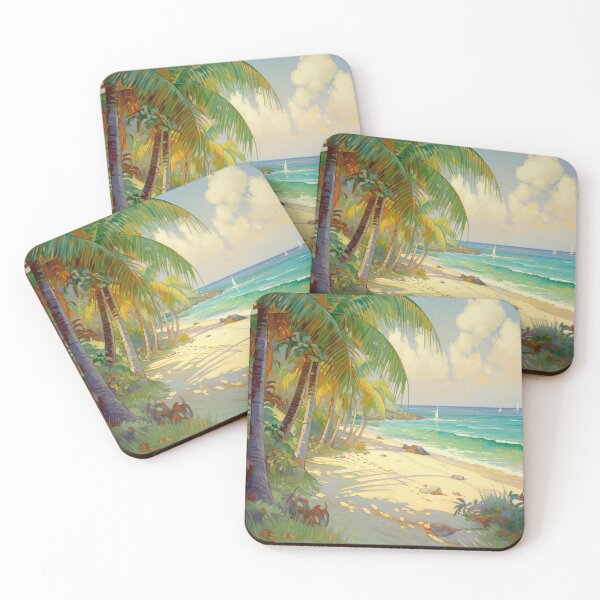 Item preview, Beach A sandy paradise designed and sold by ComicsFactory.