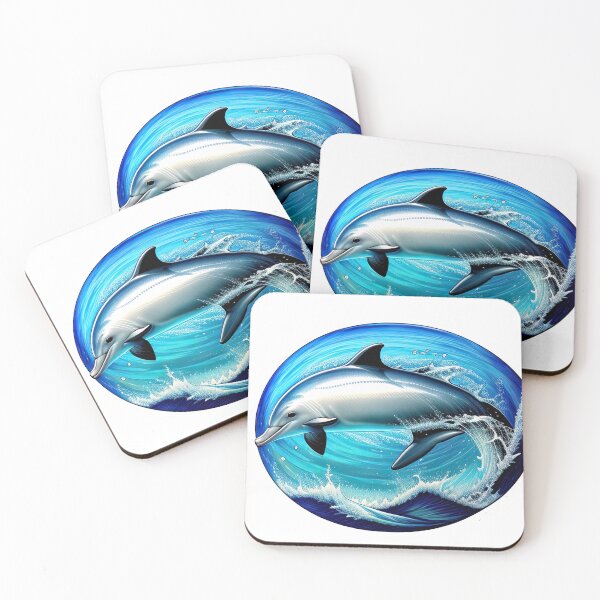 Item preview, Captivating Dolphin Masterpiece for Printing designed and sold by arfazel-shutter.