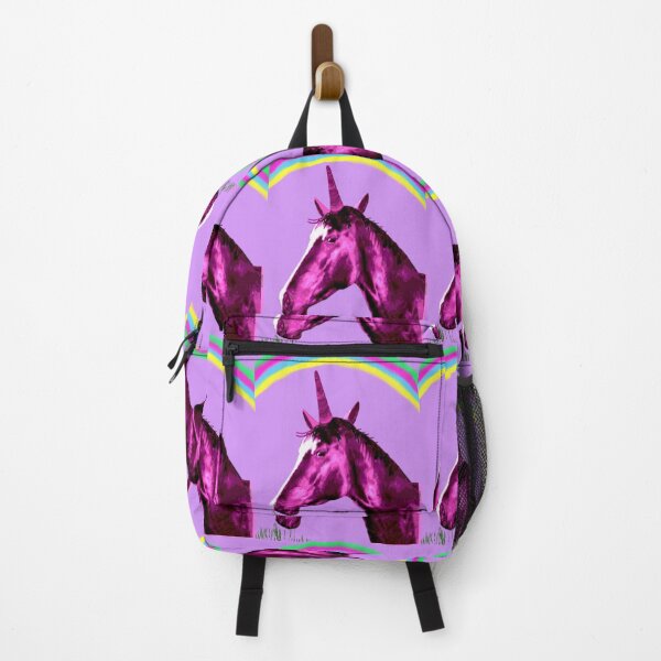 Item preview, Pinkish Purple Unicorn Under Rainbow designed and sold by kristalcurt.