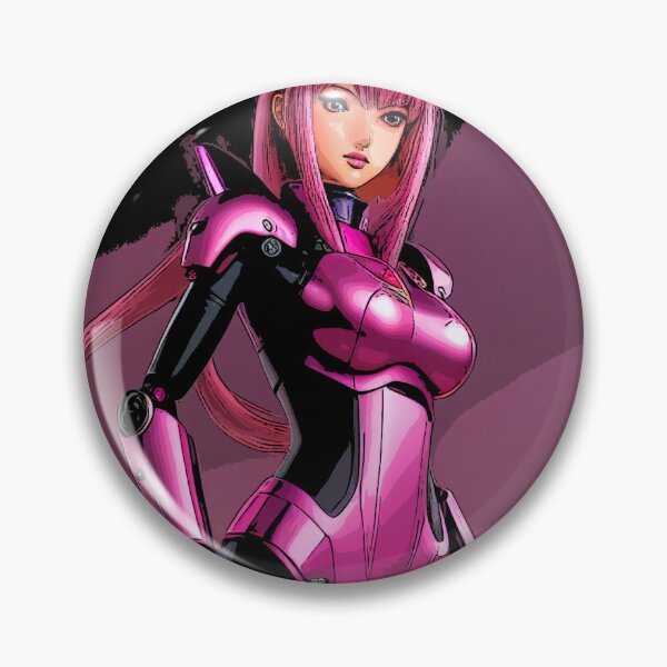 Item preview, Hot Pink Cyborg armored ninja - Pop Art designed and sold by ZenReiArt.