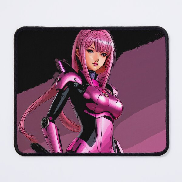 Item preview, Hot Pink Cyborg armored ninja - Pop Art designed and sold by ZenReiArt.