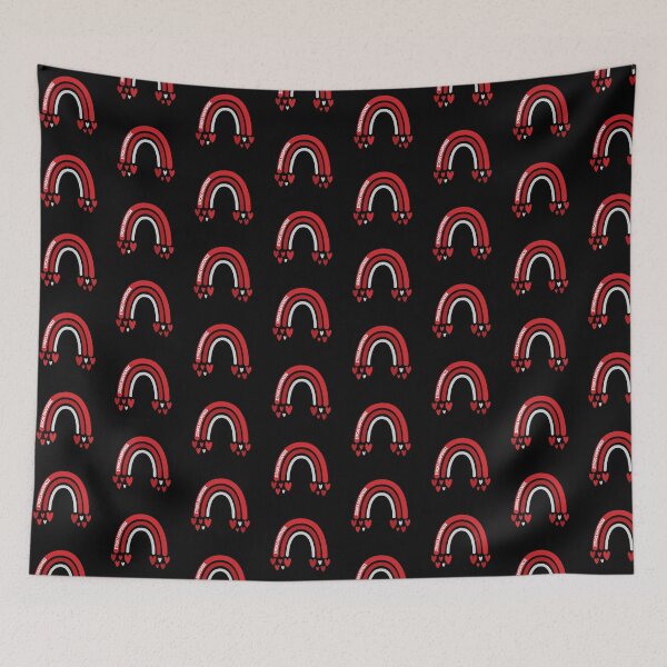 Item preview, Stroke Awareness Rainbow with hearts designed and sold by Teamtsunami6.
