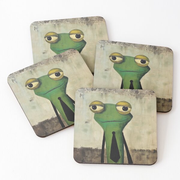Item preview, Tipsy Frog In A Tie designed and sold by YoPedro.