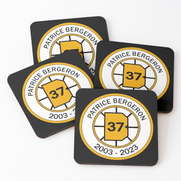 Item preview, Patrice Bergeron Retired Number 37 designed and sold by FandFDesigns.
