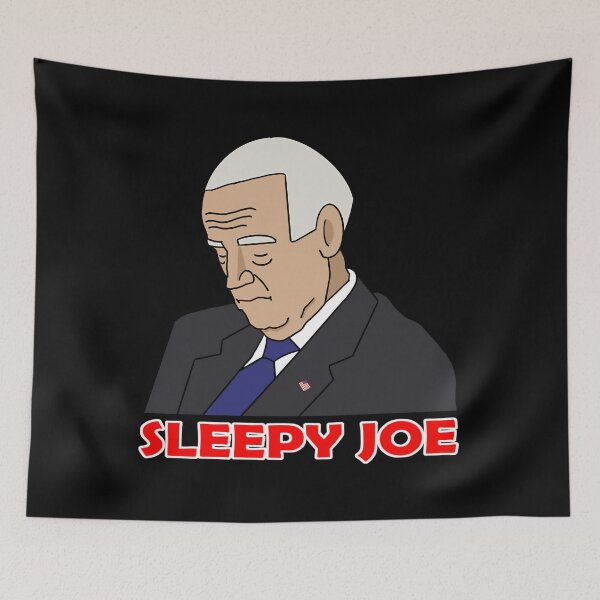Item preview, Sleepy Joe Biden with Red text 	 	 designed and sold by qgamjkrrge52.