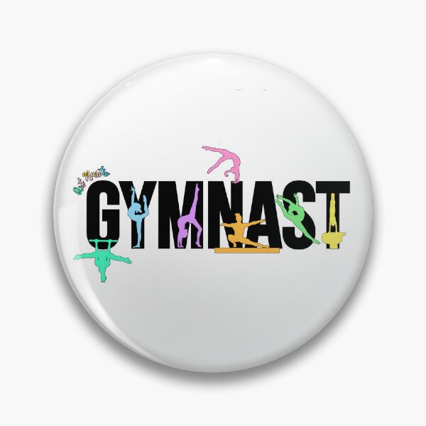 Item preview, Gymnast Silhouette Art - Art Nastix - Multicolor designed and sold by ArtNastix.