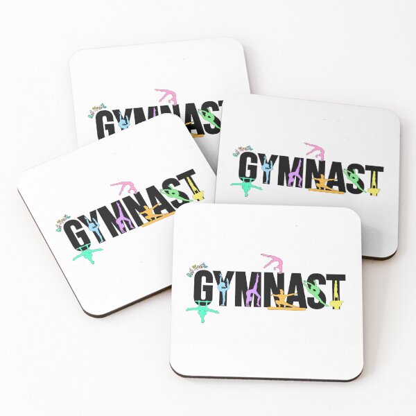 Item preview, Gymnast Silhouette Art - Art Nastix - Multicolor designed and sold by ArtNastix.