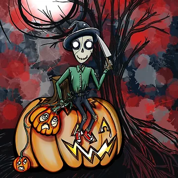 Artwork thumbnail, Evil Scarecrow by RabiesKitten