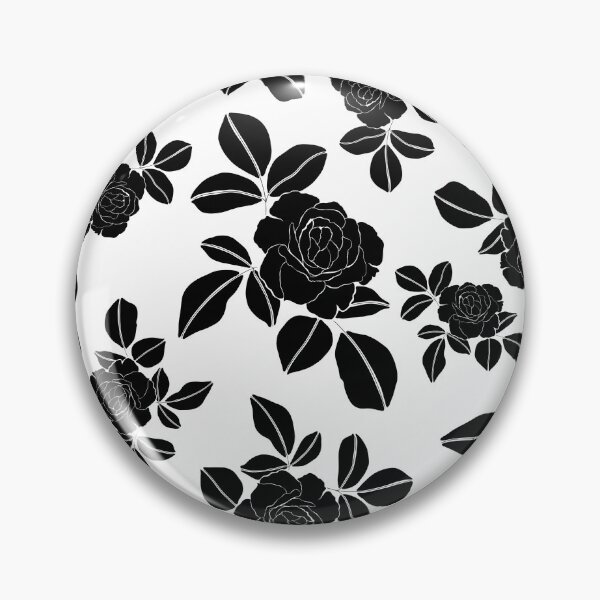 Item preview, Floral pattern of black roses designed and sold by Elifndz.