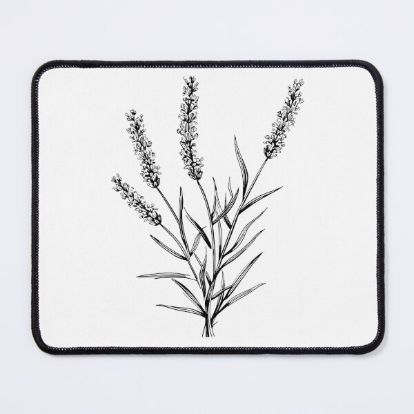 Item preview, Lavender Botanical Lithograph designed and sold by StudioChiisai.