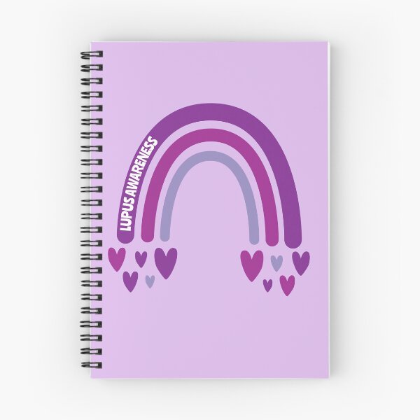 Item preview, Lupus Awareness Rainbow with hearts designed and sold by Teamtsunami6.