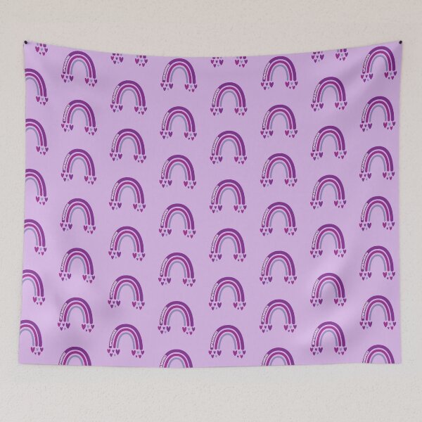 Item preview, Lupus Awareness Rainbow with hearts designed and sold by Teamtsunami6.