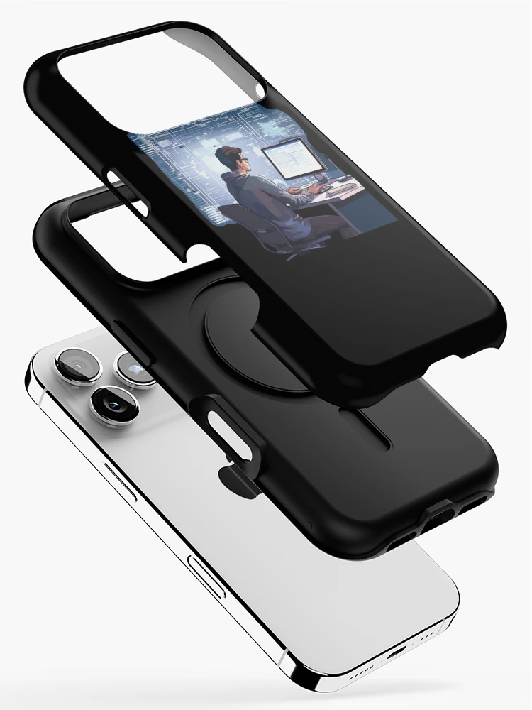 Thumbnail 2 of 4, iPhone Case, Programmer coder - developer programming coding designed and sold by Mateusz Majcherek.
