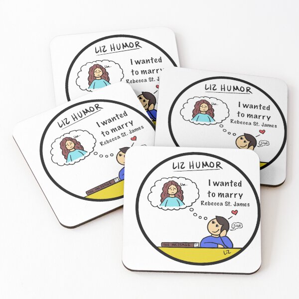 Item preview, I wanted to marry Rebecca St. James designed and sold by LizHumorComics.
