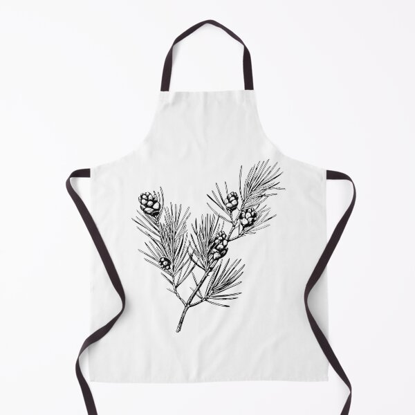 Item preview, Scots Pine Botanical Lithograph designed and sold by StudioChiisai.
