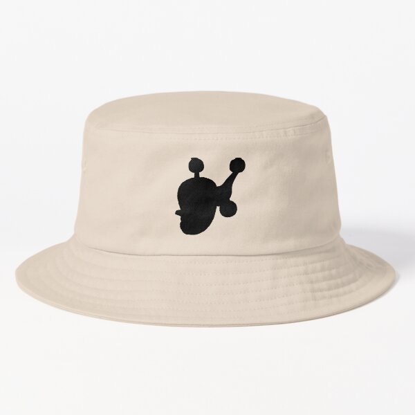 Toy Poodle Upside Down Silhouette Bucket Hat