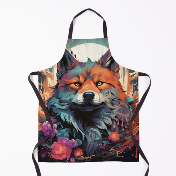 Item preview, Fox Surrounded by a Sea of Flowers designed and sold by Algaefield.