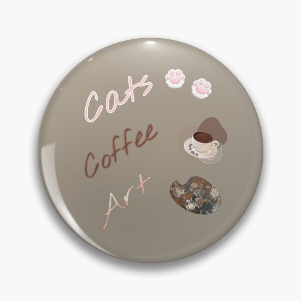 Item preview, Cats, Coffee and Art  designed and sold by Asmaa Abdul-Azim.