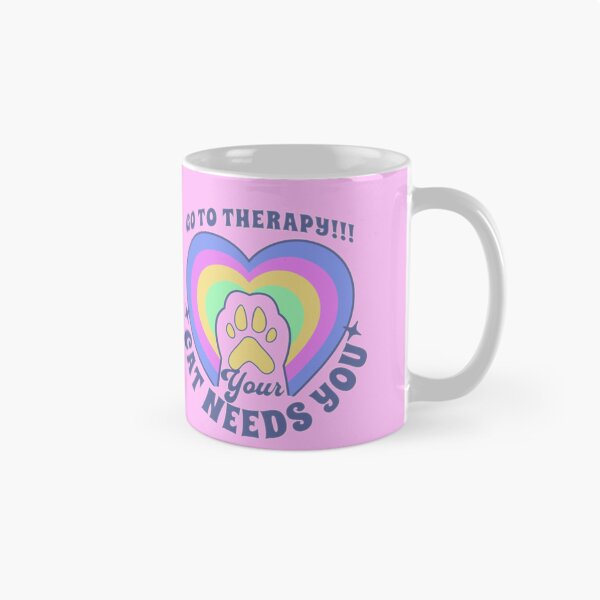 Item preview, go to therapy your cat needs you!!! designed and sold by Optimystic-arts.