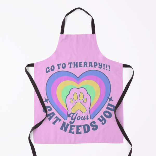 Item preview, go to therapy your cat needs you!!! designed and sold by Optimystic-arts.