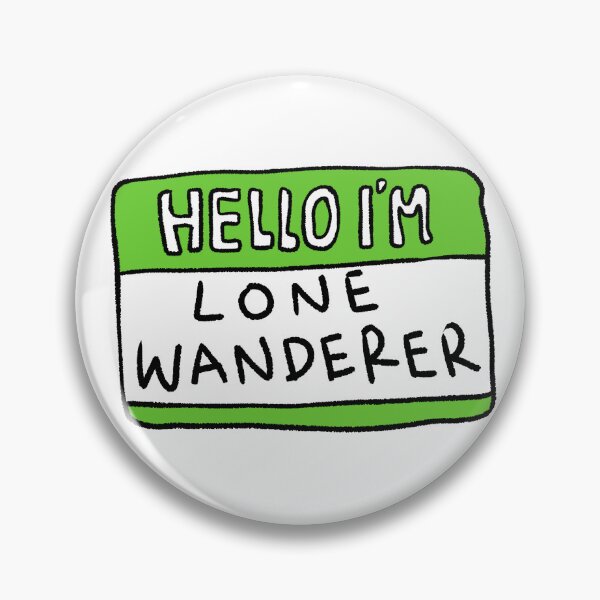 Item preview, Hello i'm The Lone Wanderer designed and sold by Childish by Design.