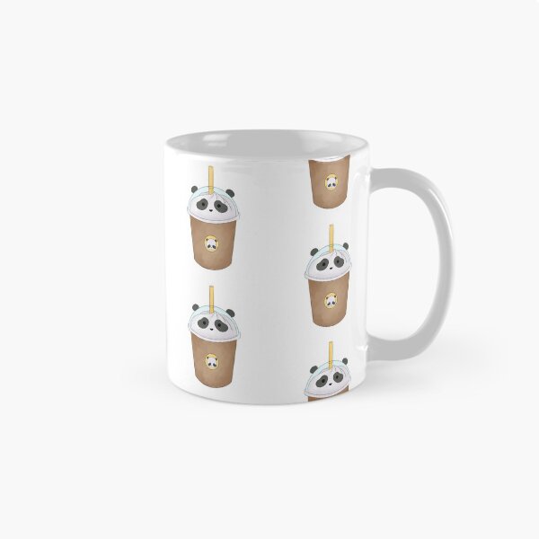 Item preview, Kawaii panda face coffee cup designed and sold by valentinafull.