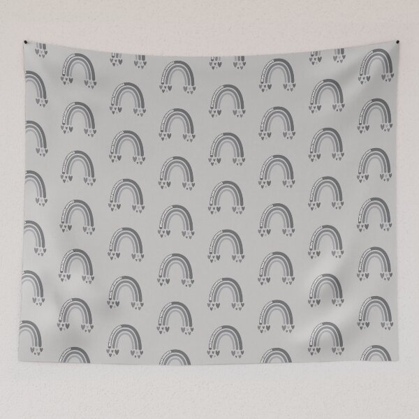 Item preview, Brain Tumor Awareness Rainbow with hearts designed and sold by Teamtsunami6.