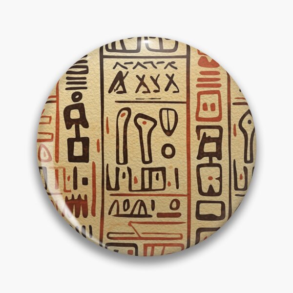 Item preview, Africa Dogon Mali Ethnic Tribal Art Watercolor Pattern designed and sold by Atomura.