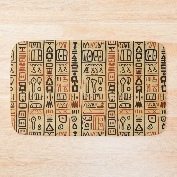 Item preview, Africa Dogon Mali Ethnic Tribal Art Watercolor Pattern designed and sold by Atomura.