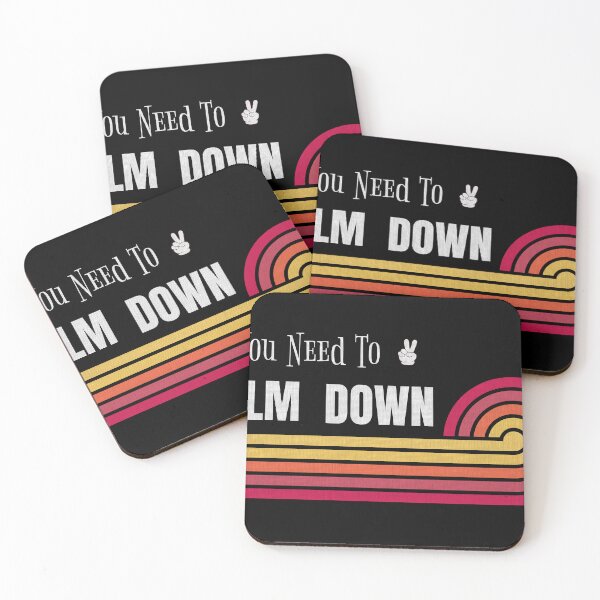 Item preview, You Need To Calm Down Retro designed and sold by Hugo Bloke.