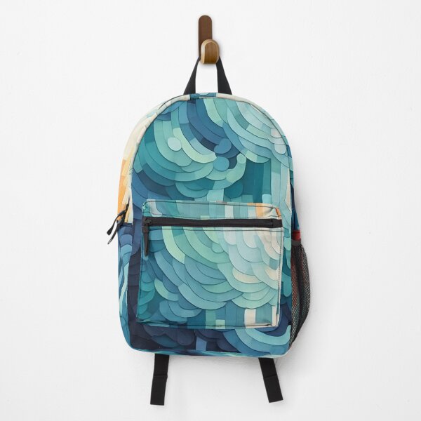 Item preview, Wavy Op-Abstract Art  designed and sold by Maxouniverse.