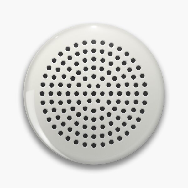 Item preview, Perforated Vintage Speaker Icon | White designed and sold by trepiu.
