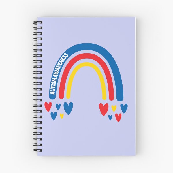 Item preview, Autism Awareness Rainbow with hearts designed and sold by Teamtsunami6.